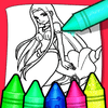 Anime Blue Mermaid Coloring – A Creative Underwater Escape